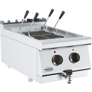 Combisteel Cuiseur à Pâtes | Electrique | Modèle de Table | Base 700 | 9 kW | 400x700x(H)300mm
