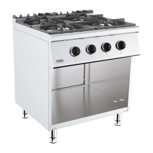 Combisteel Cuisinière à Gaz | Base 700 | 4x 6,5 kW | 800x700x(H)900mm Combisteel Cuisinière à Gaz | Base 700 | 4x 6,5 kW | 800x700x(H)900mm