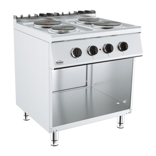 Combisteel Cuisinière Electrique | Base 700 | 2x 2,25 & 2x 1,85 kW | 800x700x(H)900mm Combisteel Cuisinière Electrique | Base 700 | 2x 2,25 & 2x 1,85 kW | 800x700x(H)900mm