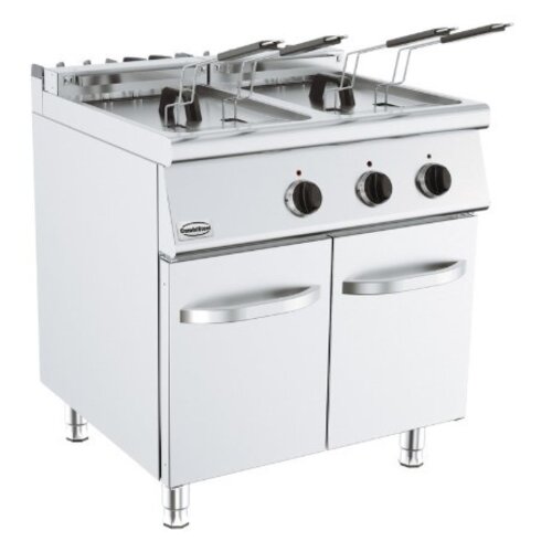 Combisteel Friteuse Electrique | Base 700 | 2x 7,5 kW | 2x 10 Litres | 800x700x(H)900mm Combisteel Friteuse Electrique | Base 700 | 2x 7,5 kW | 2x 10 Litres | 800x700x(H)900mm