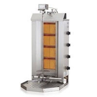 Gyros Grill Gaz | 4 Zones Chauffantes | 12,7 kW | 515x550x(H)1120mm