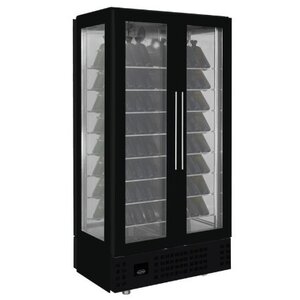 Combisteel Rafraichisseur à Vin| 2 Portes Vitrées | 112 Bouteilles | 1000x660x(H)2060mm