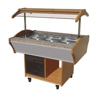 Buffet Réfrigéré |GN 3/1 | 1200x900x(H)850/1350mm