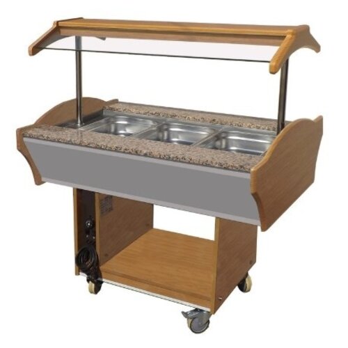 Combisteel Buffet Chaud | GN 3/1 | 1200x900x(H)850/1350mm Combisteel Buffet Chaud | GN 3/1 | 1200x900x(H)850/1350mm