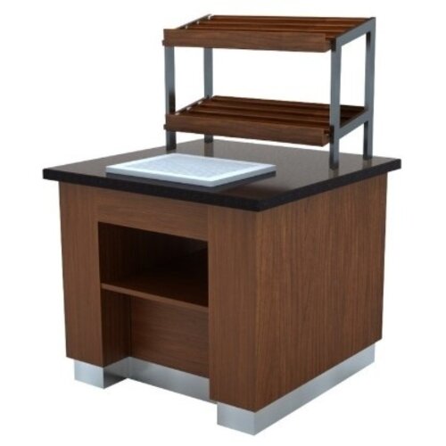 Combisteel Unité de Service à Pain | Wenge | 1000x1000x(H)900mm