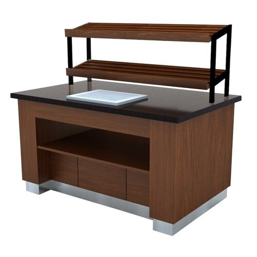 Combisteel Unité de Service à Pain | Wenge | 1600x1000x(H)900mm