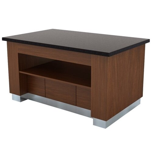 Combisteel Buffet Neutre | Wenge | 1600x1000x(H)900mm