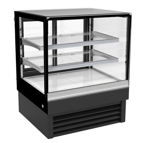 Combisteel Vitrine Réfrigérée | Noire | 190 Litres | 900x680x(H)1200mm Combisteel Vitrine Réfrigérée | Noire | 190 Litres | 900x680x(H)1200mm