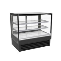 Vitrine Réfrigérée | Noire | 257 Litres | 1200x680x(H)1200mm