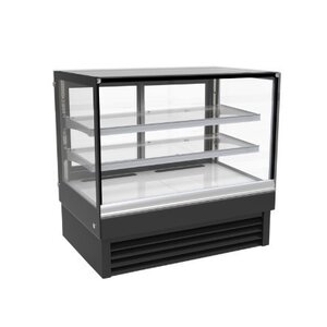 Combisteel Vitrine Réfrigérée | Noire | 257 Litres | 1200x680x(H)1200mm Combisteel Vitrine Réfrigérée | Noire | 257 Litres | 1200x680x(H)1200mm