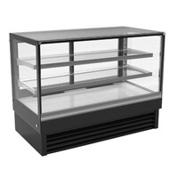 Vitrine Réfrigérée | Noire | 324 Litres | 1500x680x(H)1200mm