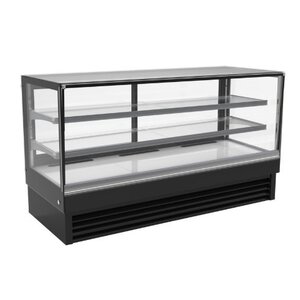 Combisteel Vitrine Réfrigérée | Noire | 436 Litres | 2000x680x(H)1200mm Combisteel Vitrine Réfrigérée | Noire | 436 Litres | 2000x680x(H)1200mm