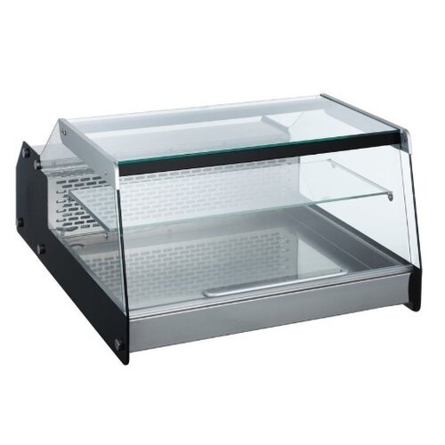Combisteel Vitrine Réfrigérée |Modèle de Table | Noire | 128 Litres | 685x874x(H)419mm