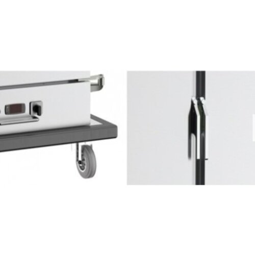 Combisteel Chariot Chauffant pour Banquet | 18x 2/1 GN | 811x928x(H)1905mm