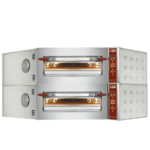 Diamond Four Electrique d'Angle | 2 Chambres | 2 x 8 Pizzas Ø 350 mm | 1445x1639x(h)777 mm