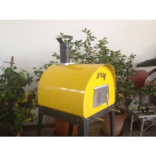 CHRselect Four à pizza 'Jally' | Acier Inoxydable | Charbon de bois / au feu de bois 2 pizzas | 360 ° C | 700x700x (h) 750 mm CHRselect Four à pizza 'Jally' | Acier Inoxydable | Charbon de bois / au feu de bois 2 pizzas | 360 ° C | 700x700x (h) 750 mm