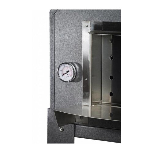 CHRselect Four à pizza en acier inoxydable "Diamante" | Charbon de bois / au feu de bois 3-4 pizzas | 500 ° C | 700 (1) x 1000 x (h) 2030 mm CHRselect Four à pizza en acier inoxydable "Diamante" | Charbon de bois / au feu de bois 3-4 pizzas | 500 ° C | 700 (1) x 1000 x (h) 2030 mm