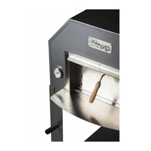 CHRselect Four à pizza en acier inoxydable "Diamante" | Charbon de bois / au feu de bois 3-4 pizzas | 500 ° C | 700 (1) x 1000 x (h) 2030 mm CHRselect Four à pizza en acier inoxydable "Diamante" | Charbon de bois / au feu de bois 3-4 pizzas | 500 ° C | 700 (1) x 1000 x (h) 2030 mm