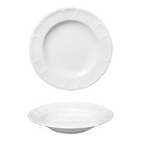 Plaque Profonde en Porcelaine | Ø230mm