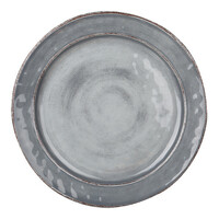 Assiette Mélamine | Gris| Disponible en 2 dimensions