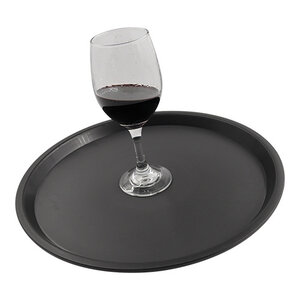 CaterChef Plateau| Noir | Couche anti-dérapante | Ø30cm | Disponible en 3 dimensions CaterChef Plateau| Noir | Couche anti-dérapante | Ø30cm | Disponible en 3 dimensions