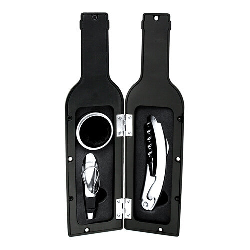 Vin Bouqet Service à Vin | Sommelier, Bouchon, Verseur et Anneau anti-gouttes