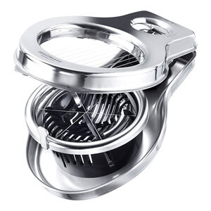 Westmark Trancheur d'Oeufs |INOX | Tranches ou 6 parties égales | Avec Trancheur d'œufs Westmark Trancheur d'Oeufs |INOX | Tranches ou 6 parties égales | Avec Trancheur d'œufs