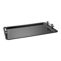 Plateau de Service en Polycarbonate avec Poignées | Noir | 1/1 GN