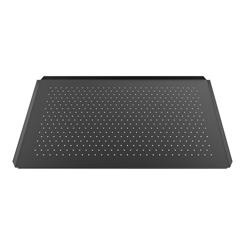 XXLselect Plaque Chauffante en Aluminium Perforé| Revêtement en Téflon | 1/1 GN 530x325x(H)15mm