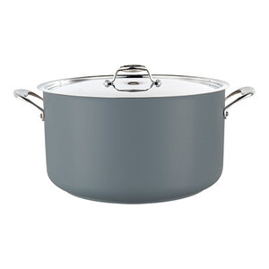 Pujadas Marmite Moyenne | Gris | Couvercle incl. | Disponible en 4 dimensions