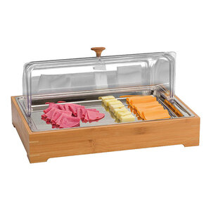 XXLselect Vitrine Buffet réfrigérée avec Couvercle | 460x310x(H)230mm XXLselect Vitrine Buffet réfrigérée avec Couvercle | 460x310x(H)230mm