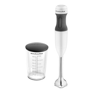 KitchenAid Mixeur Plongeur | Blanc | 2 Vitesses | 180W | 405mm