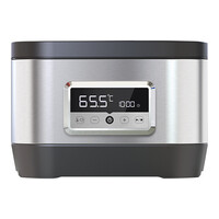 Sous-vide Bain-Marie | INOX | 8 Litres |Couvercle avec Fenêtre en Verre | Minuterie 10min-72 heures | 40-90° Degrés