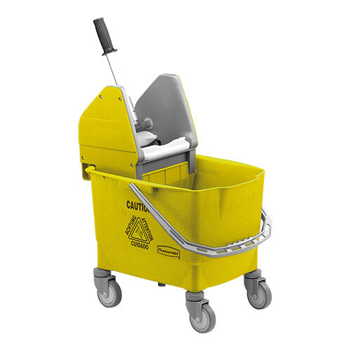 Rubbermaid Chariot de Nettoyage | 25 Litres | Essoreuse incl. |  Disponible en 4 couleurs