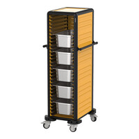 Chariot à Glissières | 3 Côtés fermés | 4 Roulettes | 30x 1/1GN | 570x780x(H)1740mm