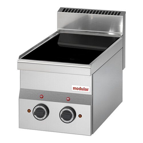 Modular Keramische Kookplaat | 3600W | 400V | 6 Standen | 300x600x(H)280mm