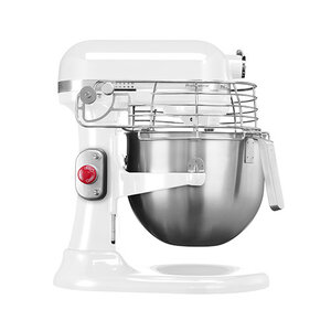 KitchenAid Pétrin Mélangeur  K7 Pro Blanc| 6,9 Litres | 10 Vitesses | 325 Watt
