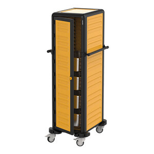 CaterChef Chariot à Glissières| 4 Roues Pivotantes | 30x 1/1GN | 570x780x(H)1740mm