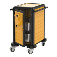 Chariot Chauffant à Assiettes| 4 Roues Pivotantes | 15x 1/1GN | 570x780x(H)990mm