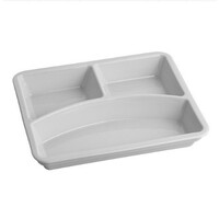 Assiette | Porcelaine | Rectangulaire | 35x230x175mm | pour Dinner Box