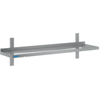 Etagère Murales Inox 400mm | Ensemble Complet avec 1 Etagère | Disponible en 4 Longueurs