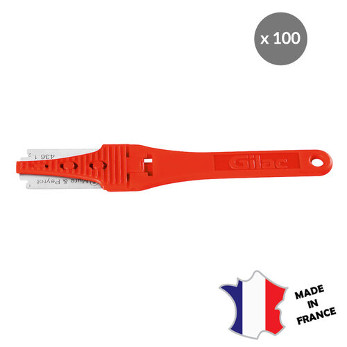 GILAC Scarificateur GILAME® | lame droite changeable | lot de 100