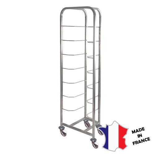 GILAC Echelle | Inox | 8 niveaux | 590(l)x400x1800mm