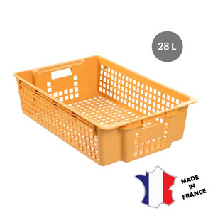 GILAC 10x Caisse à viennoiserie 28 L | beige | 600(l)x380x155mm