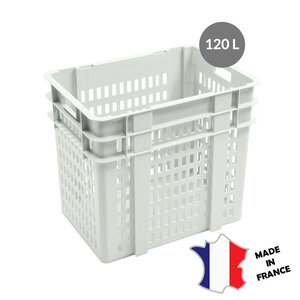 GILAC Manne à pain compacte 120 L | blanc | 640(l)x450x555mm