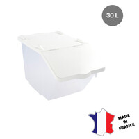 Bac à ingrédients 30 L + couvercle | 565(l)x315x320mm
