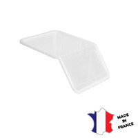 3x Couvercle pour bac à ingrédients 40 L | transparent
