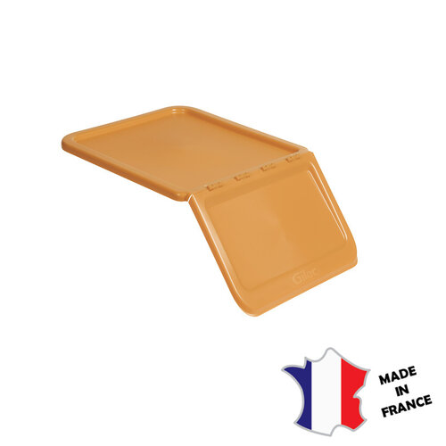 GILAC 3x Couvercle pour bac à ingrédients 40 L | transparent