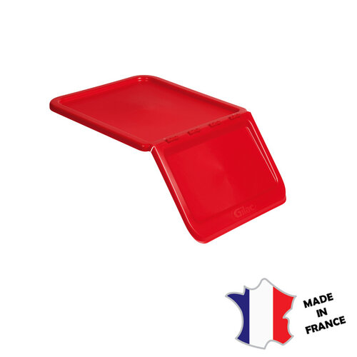 GILAC 3x Couvercle pour bac à ingrédients 40 L | transparent