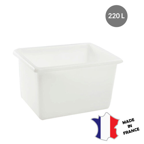 GILAC Bac grand volume 100 L | blanc | 690(l)x535x480mm